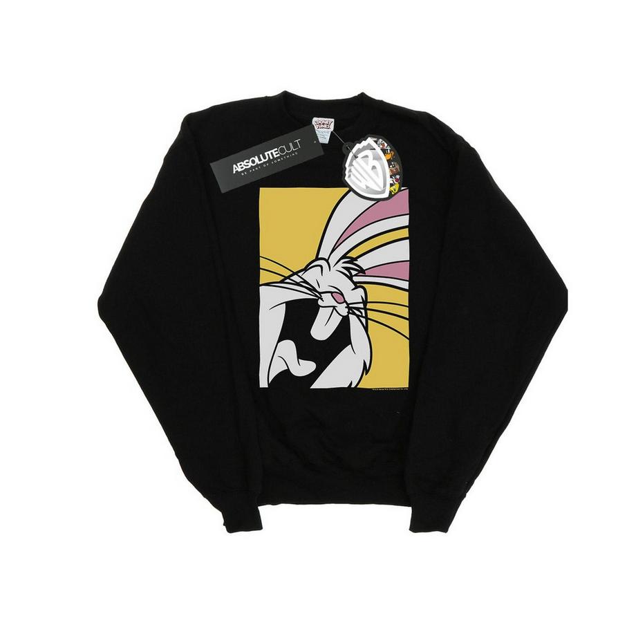 LOONEY TUNES Bugs Bunny Peeking Sweatshirt Imprimé  