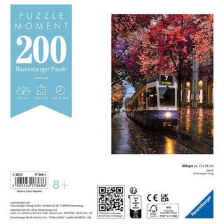 Ravensburger  Ravensburger Puzzle Moment 17368 Zürich - 200 Teile Puzzle für Erwachsene und Kinder ab 8 Jahren 