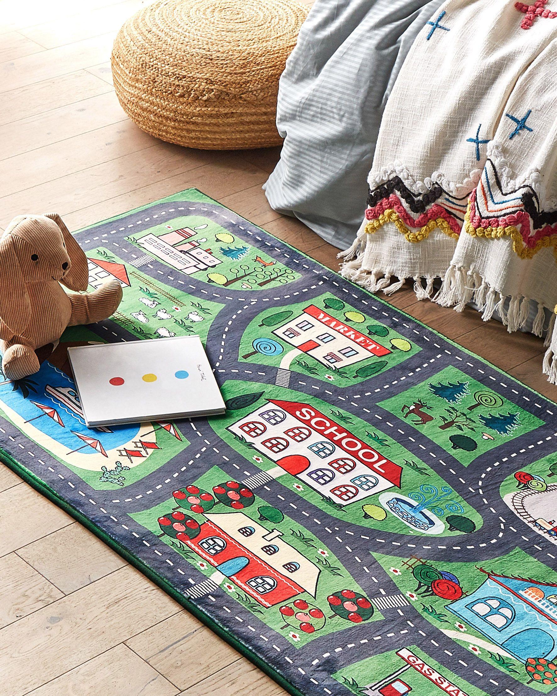 Beliani Tapis enfant en Polyester Moderne TUTAK  