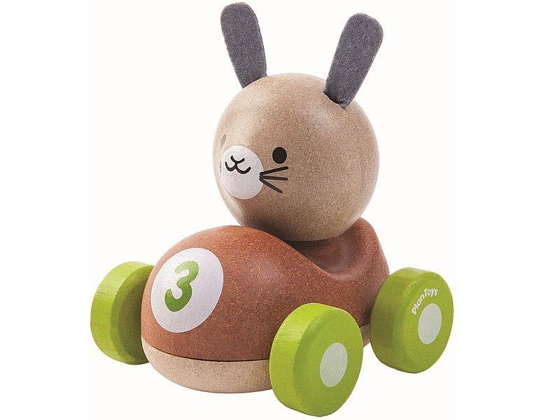 Image of Plan Toys Holz Auto Kaninchen - ONE SIZE