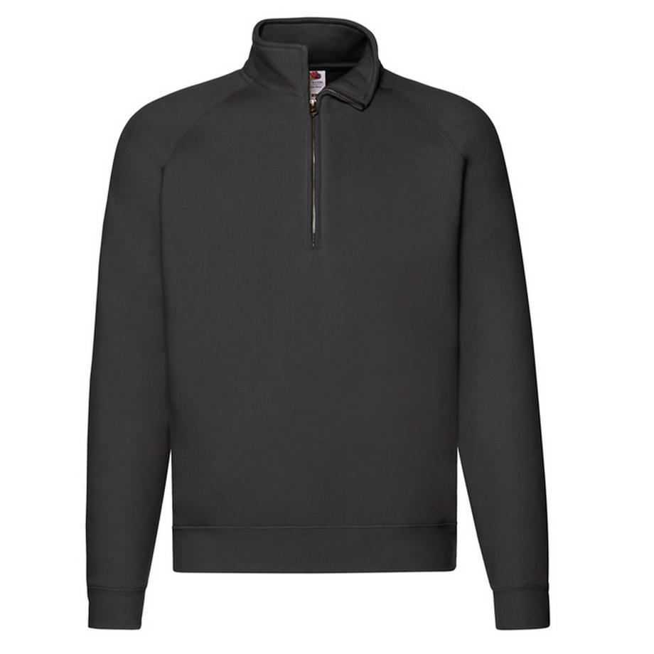 Premium Felpa Collo A Cerniera