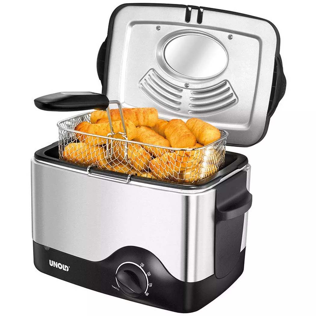 ABB Stotz S&J – Kompakt-Fritteuse, Schwarz