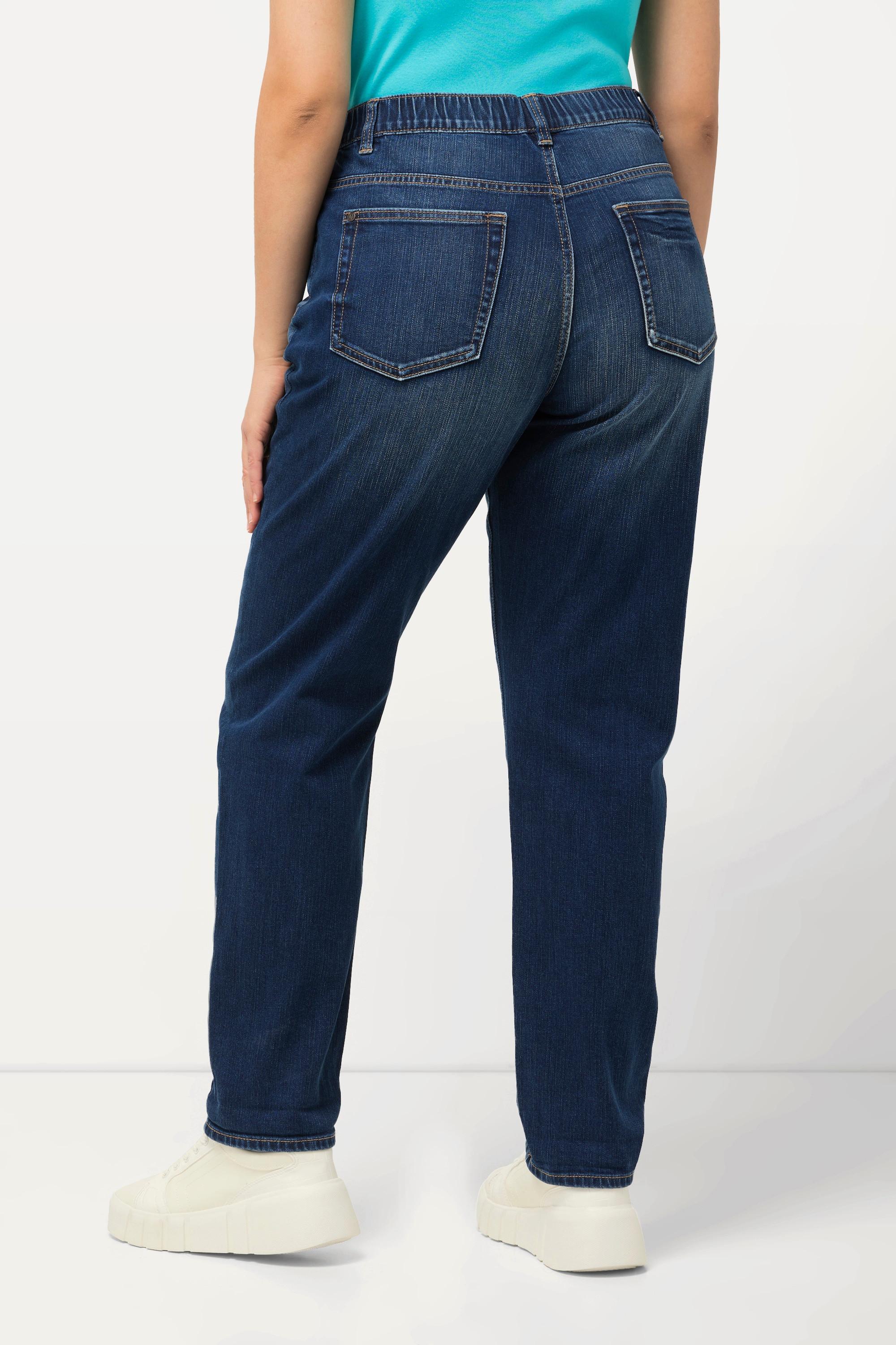 Ulla Popken  Jean boyfriend à 5 poches. Taille confortable 