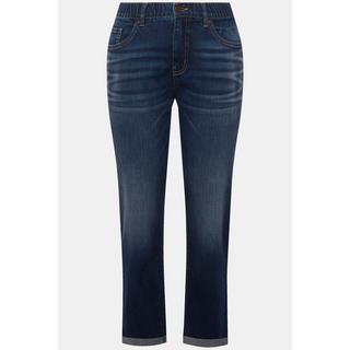 Ulla Popken  Boyfriend-Jeans, 5-Pocket-Hose, Komfortbund 