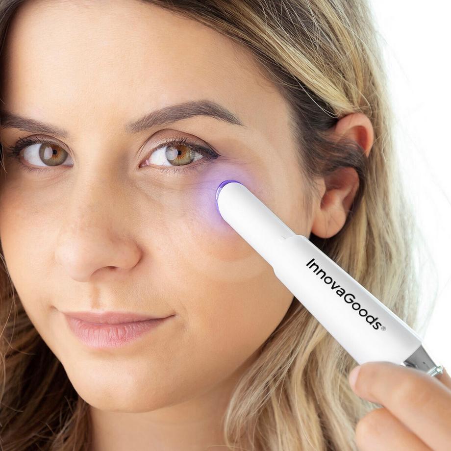 InnovaGoods  Appareil de Massage Oculaire Anti-âge avec Photothérapie, Thermothérapie et Vibrothérapie Therey InnovaGoods 