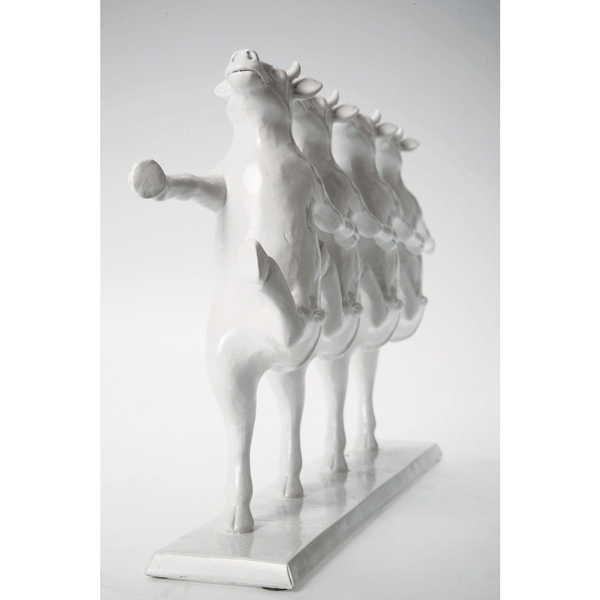 KARE Design Figura decorativa Mucche danzanti  