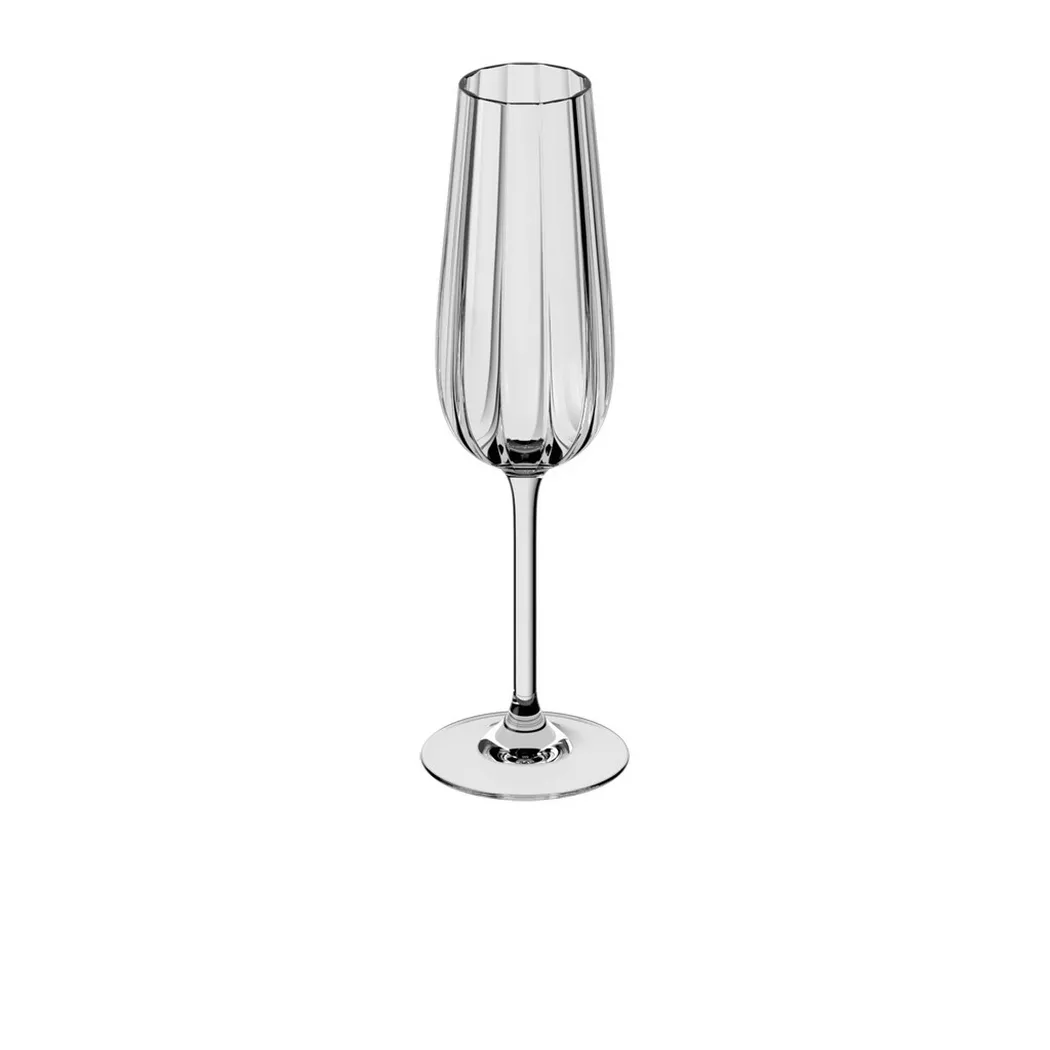 Villeroy & Boch Sektglas "Sektgläser Rose Garden 120 ml 4er Set transparent"