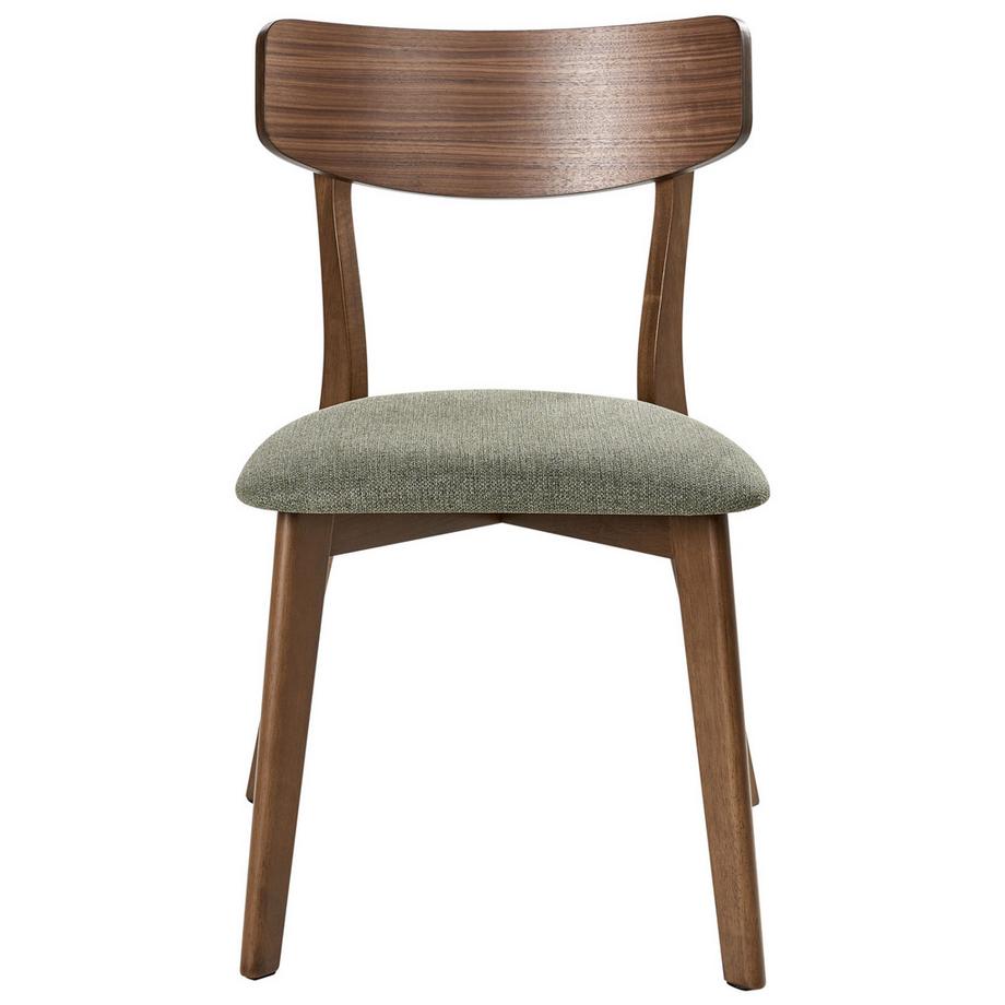 Beliani Lot de 2 chaises de salle à manger en Bois d'hévéa  HOPE  