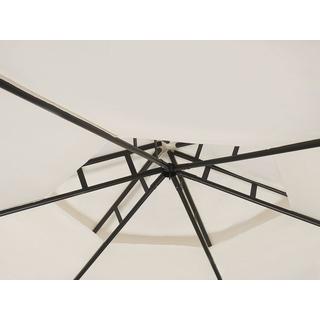 Beliani Gazebo en Acciaio Mediterraneo PORTEL  