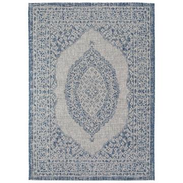 Tapis d'extérieur & intérieur Cleo Bleu