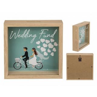 Ootb Tirelire en bois Wedding Fund  