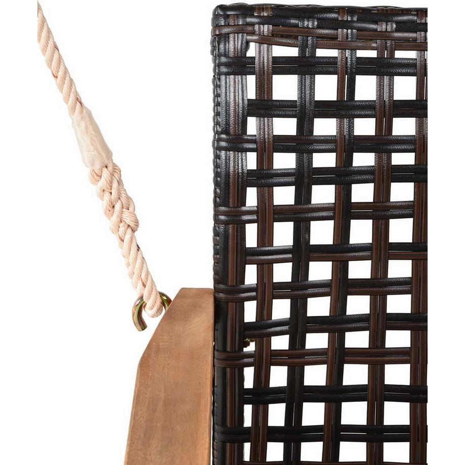 mutoni Jardin Banc suspendu Cuneo gris  