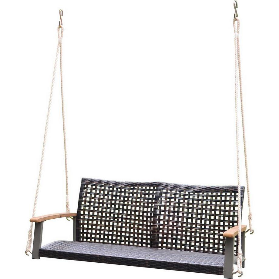 mutoni Jardin Banc suspendu Cuneo gris  