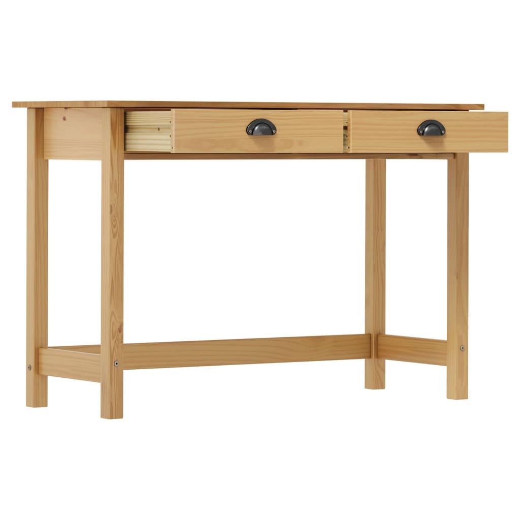 VidaXL Table console bois de pin  