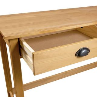 VidaXL Table console bois de pin  