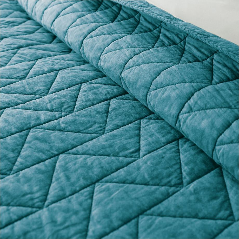 La Redoute Intérieurs Zig Zag Gesteppte Tagesdecke  