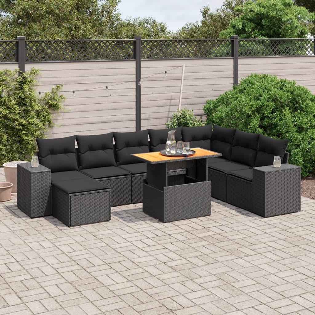 VidaXL Garten sofagarnitur poly-rattan  