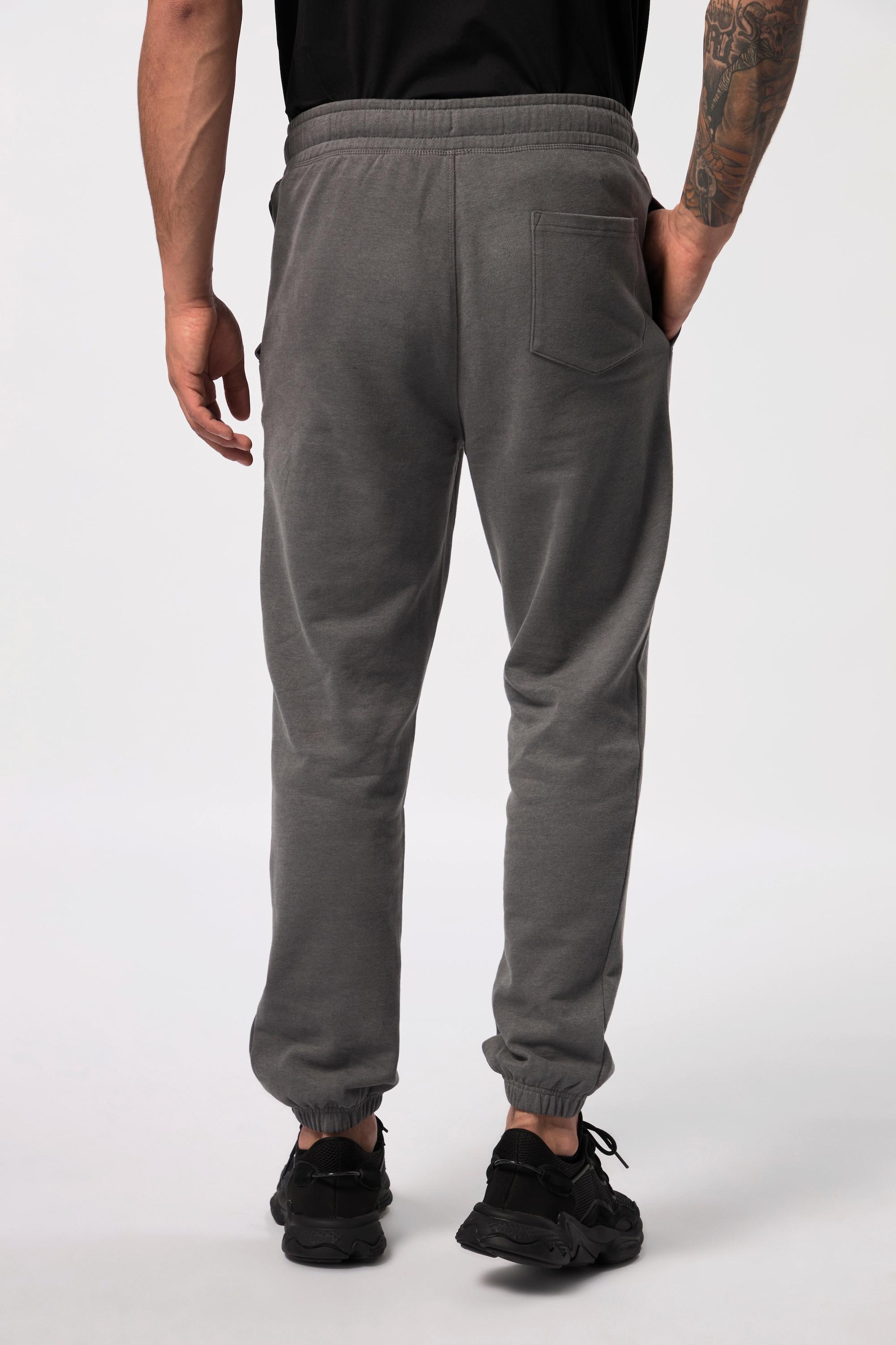 JP1880  Pantaloni per il fitness dalla vestibilità moderna in felpa con cintura elastica e tasche laterali 