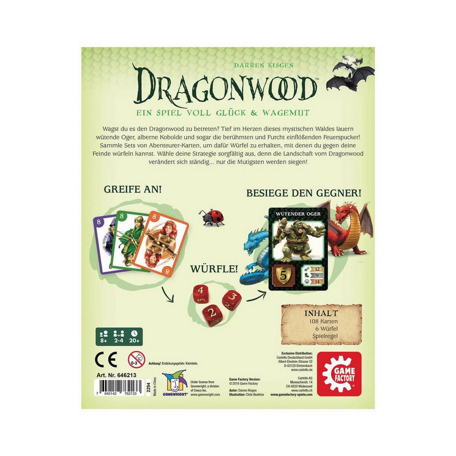 Game Factory  Strategie Dragonwood 