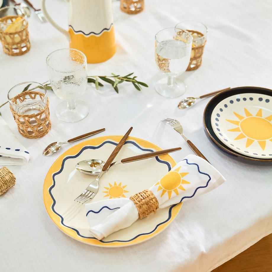 La Redoute Intérieurs  6er-Set Gläser mit Fuss Faraji 