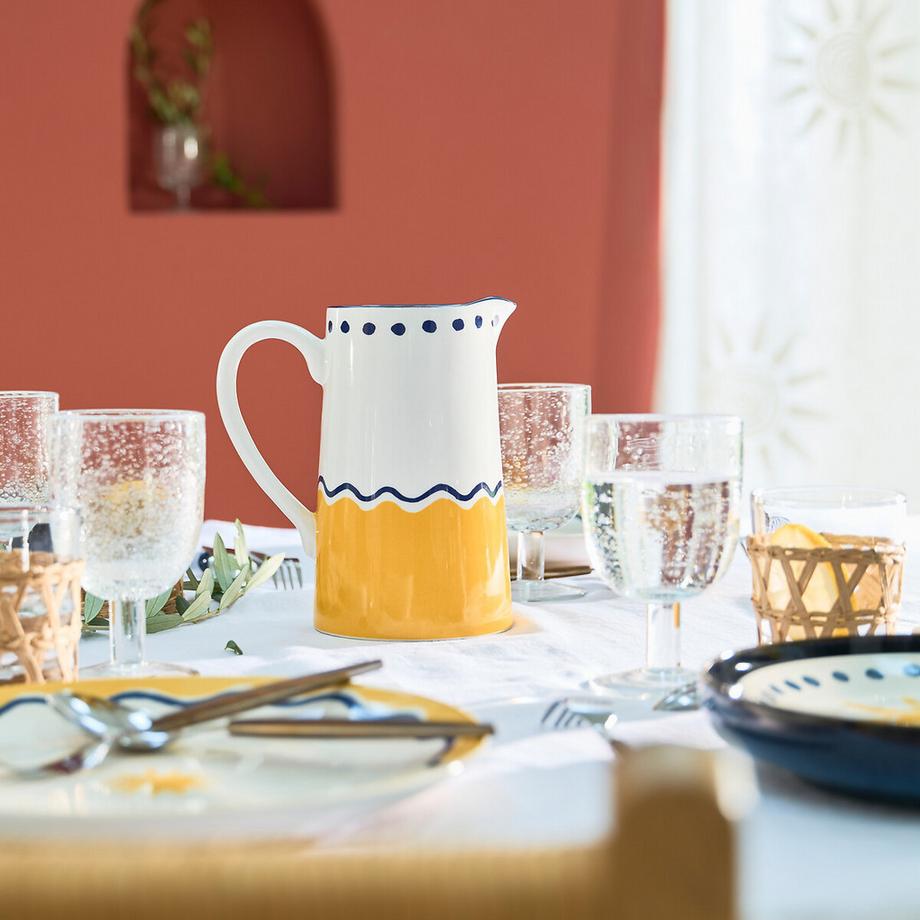 La Redoute Intérieurs  6er-Set Gläser mit Fuss Faraji 