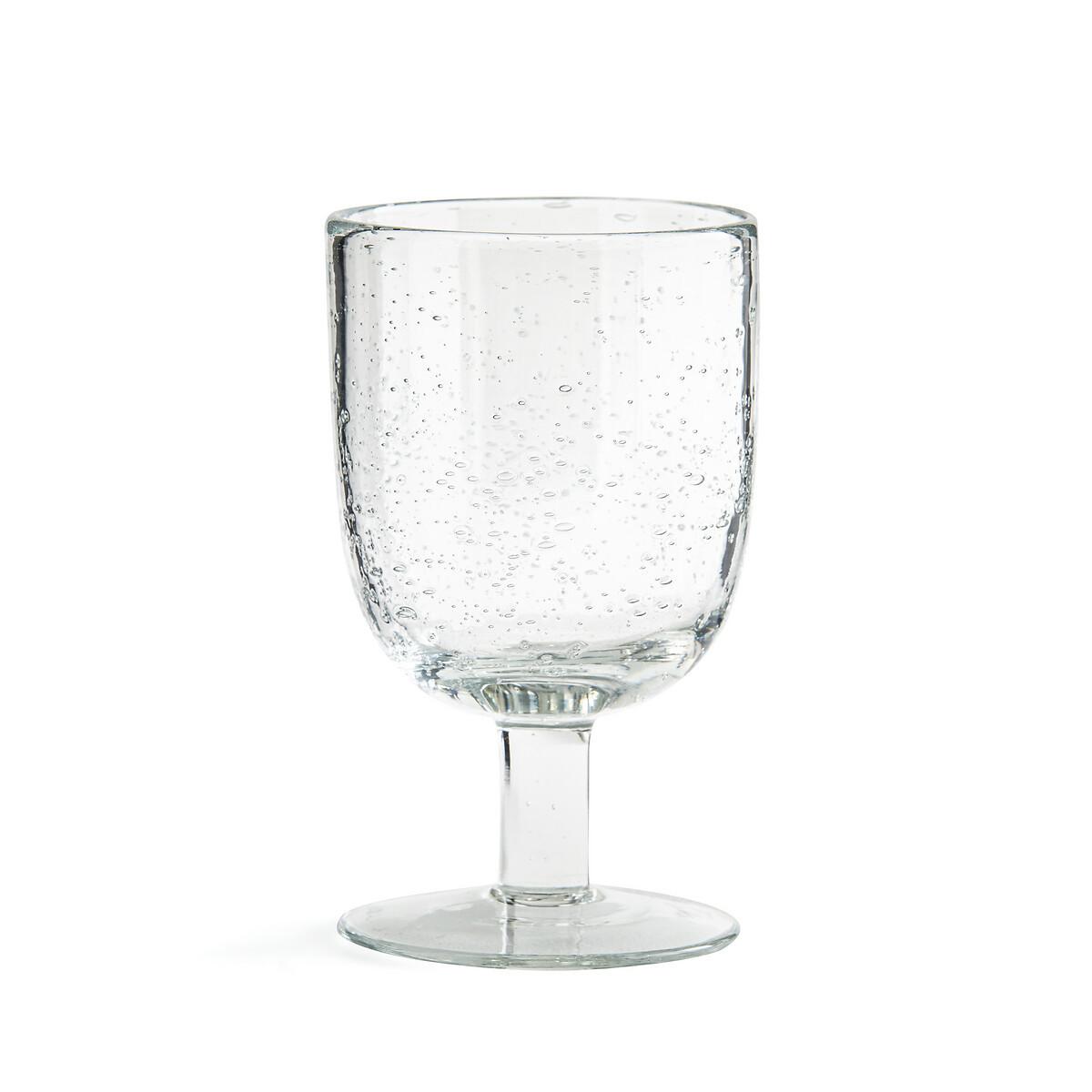 La Redoute Intérieurs  Lot de 6 verres à pied verre bullé 