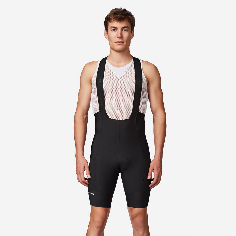Cuissard de vélo à bretelles homme Endurance Shorts polyester