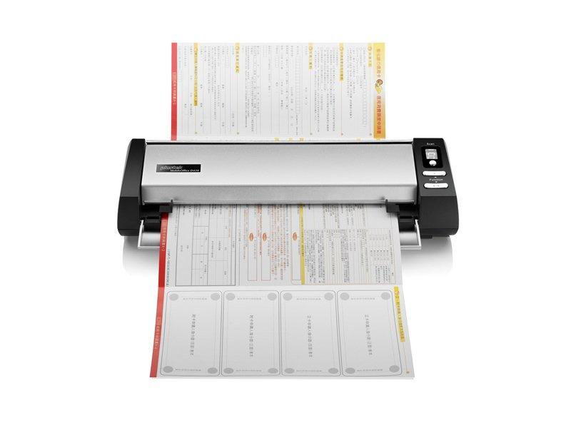 Plustek  Plustek D430 CDF + Bogenscanner 600 x 600 DPI A4 Schwarz, Silber 