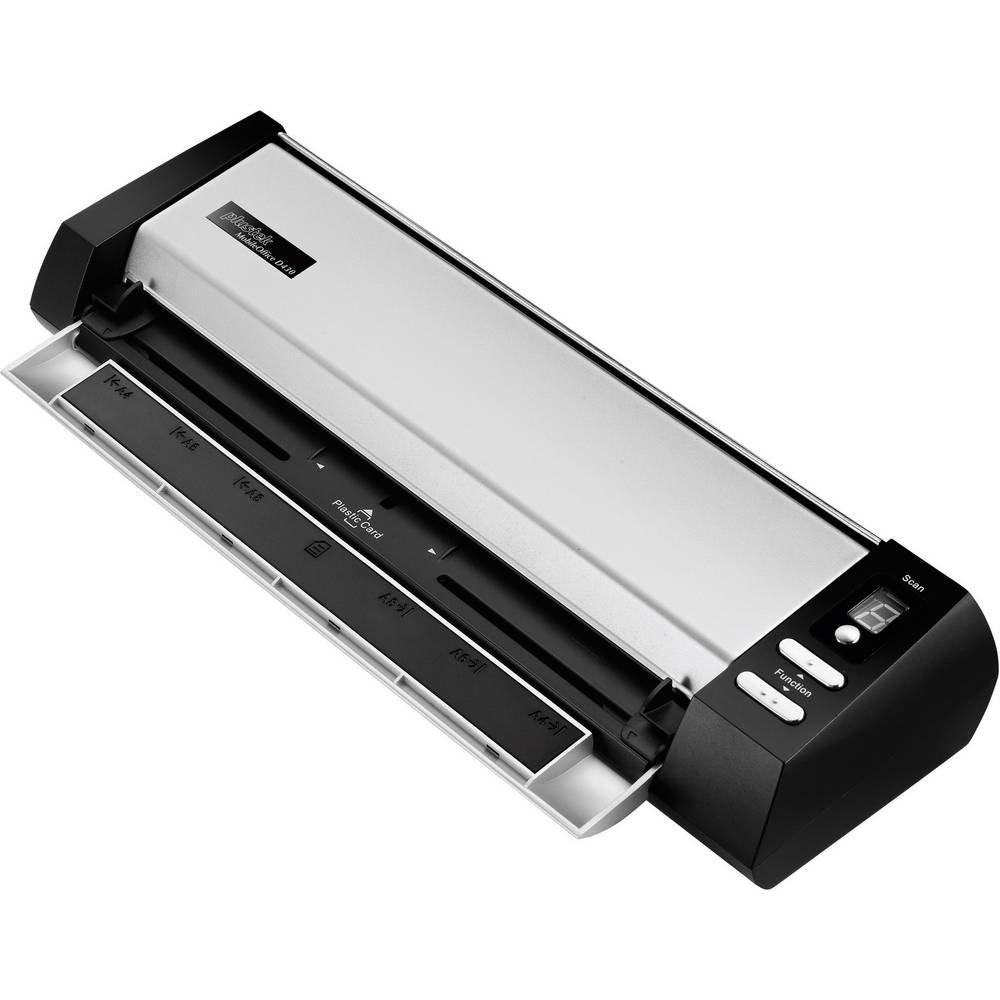 Plustek  Plustek D430 Numériseur à alimentation papier + chargeur de document 600 x 600 DPI A4 Noir, Argent 