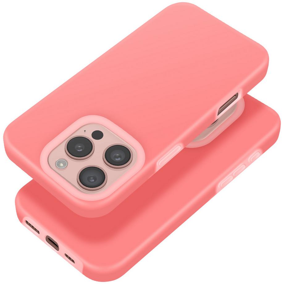 Avizar  Silikonhülle iPhone 16 Pro Max Lachsrot 