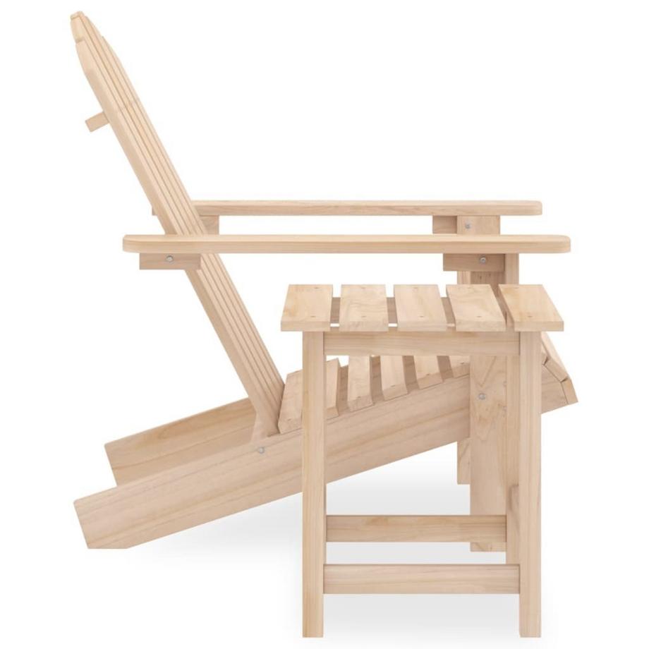 VidaXL Chaise de jardin bois  