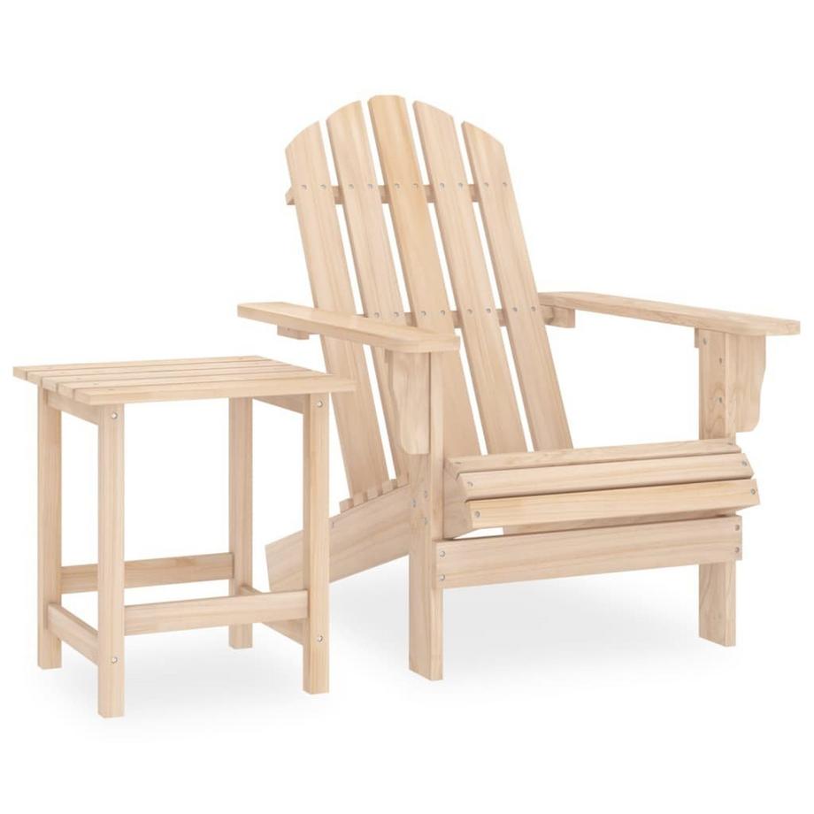 Chaise de jardin bois