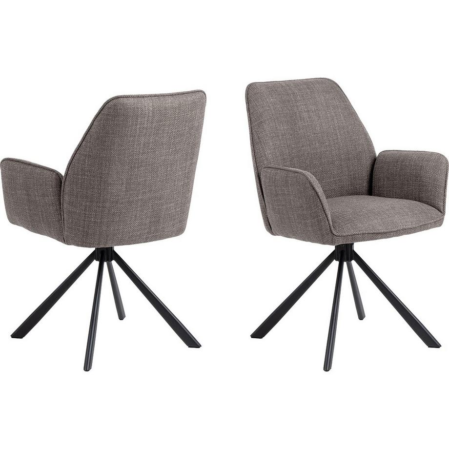 mutoni Esszimmerstuhl Gwendolynbraun (1 Stück)  