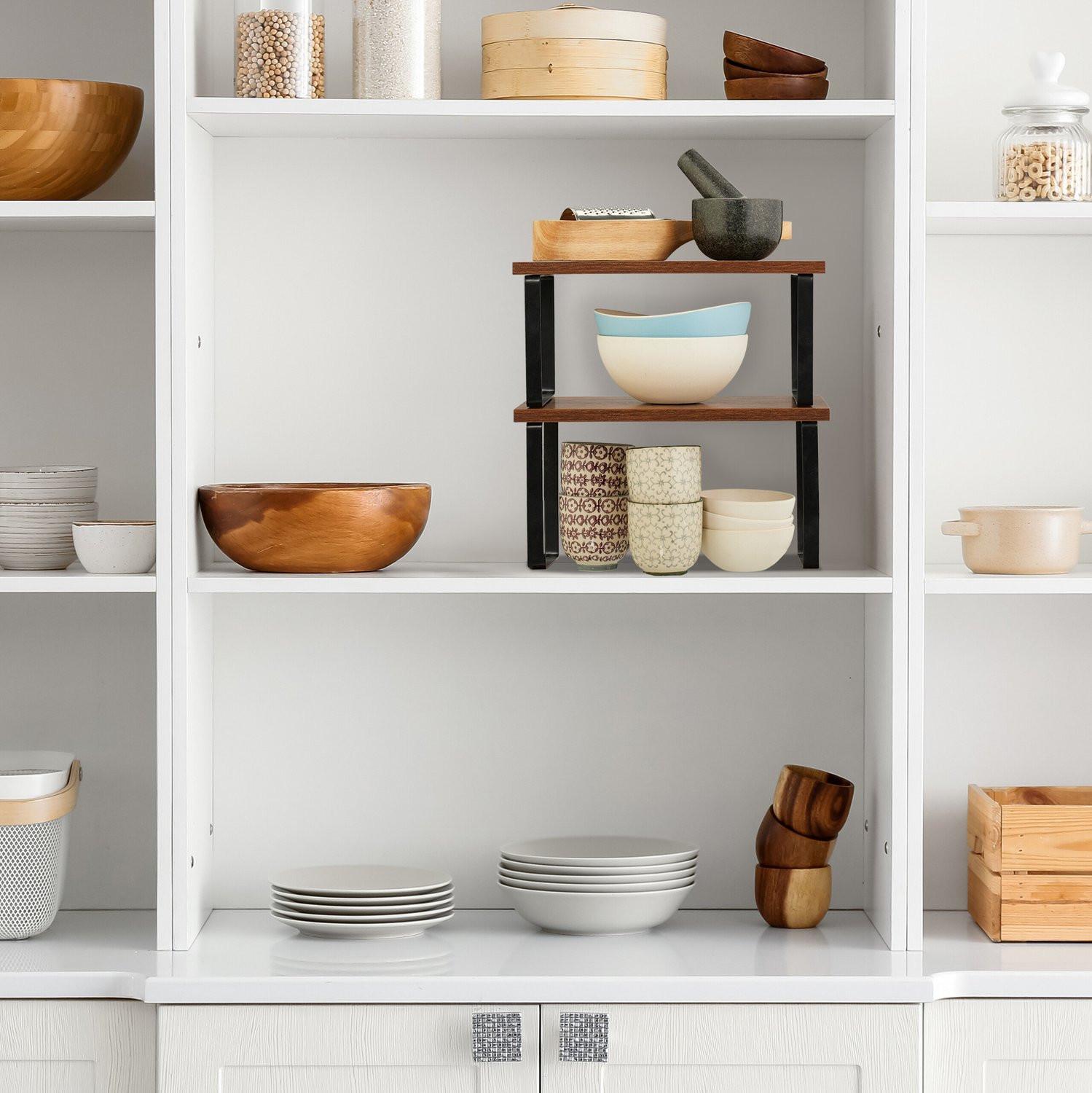 Northio Il set di mensole da tavolo in 2 parti in stile industriale  