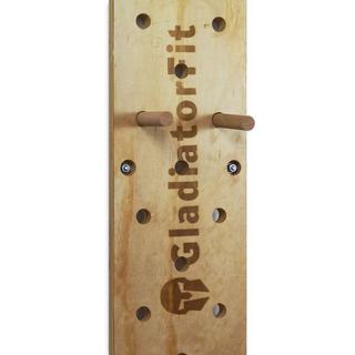 GladiatorFit  Kletterbrett "Pegboard" 240cm aus Holz GladiatorFit 