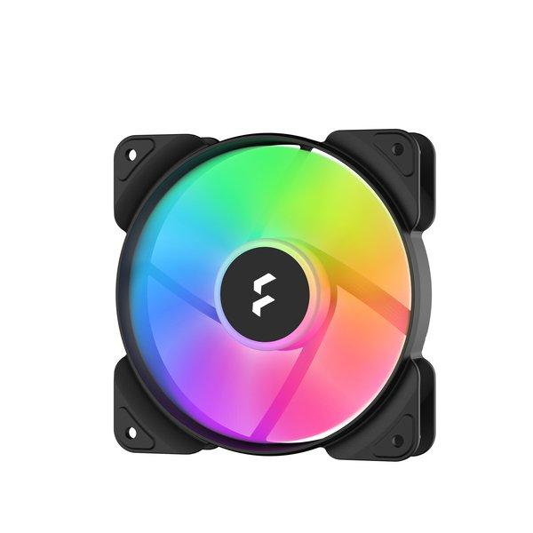 Fractal Design  Aspect 12 RGB PWM Case per computer Ventilatore 12 cm Nero 3 pz 