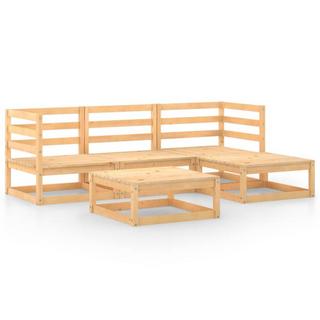 VidaXL Ensemble de meubles de jardin bois de pin  