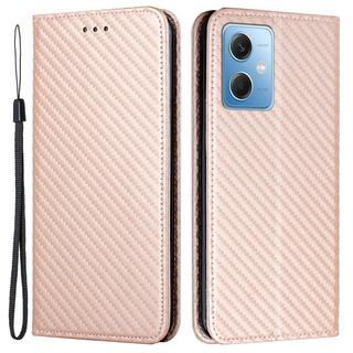 Cover-Discount  Xiaomi Poco X5 - Carbon Look Flip Case Cover 