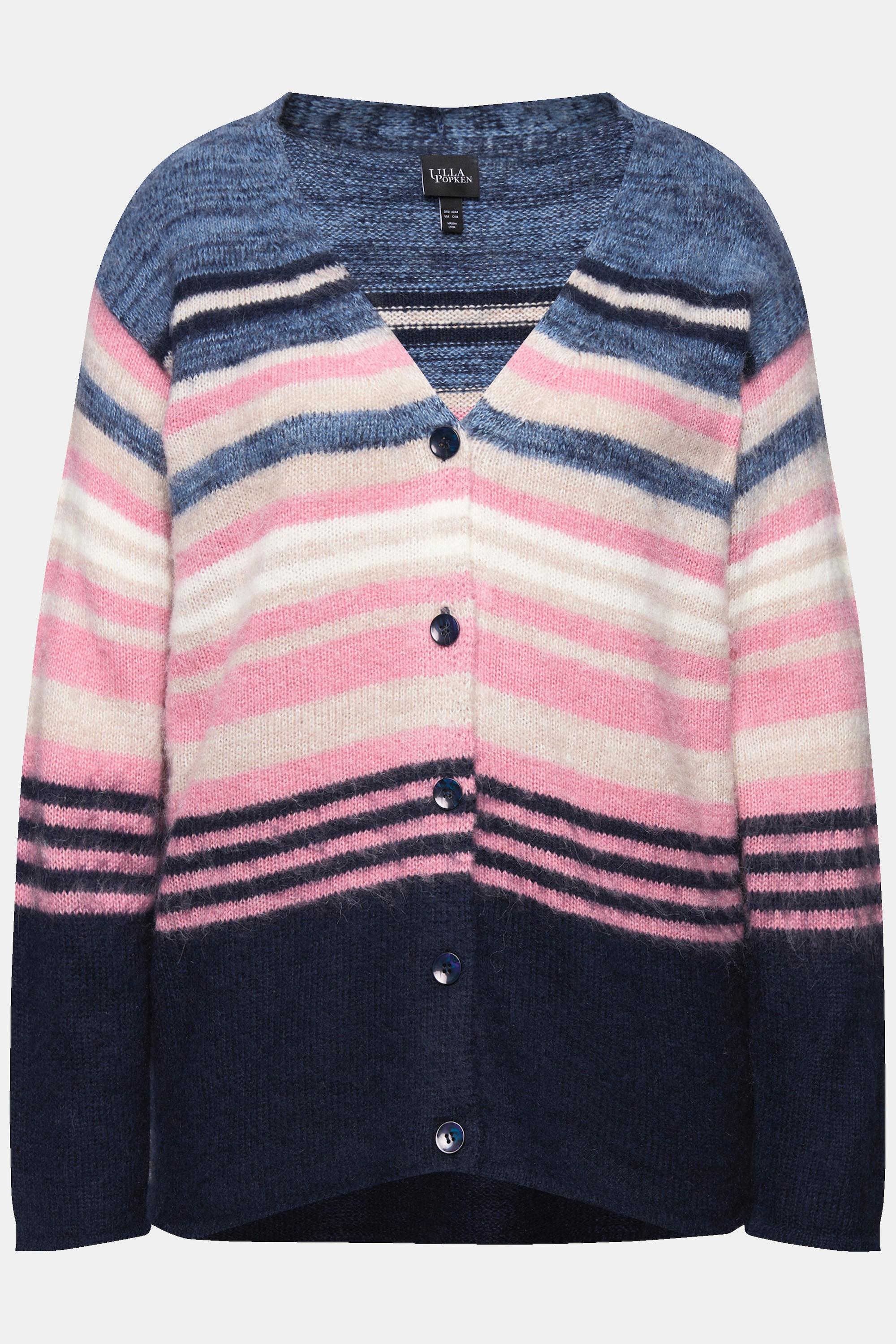 Ulla Popken  Cardigan aperto con maniche lunghe 