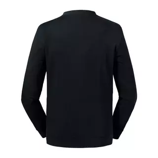 Russell  Sweat-shirt réversible organique pur Noir