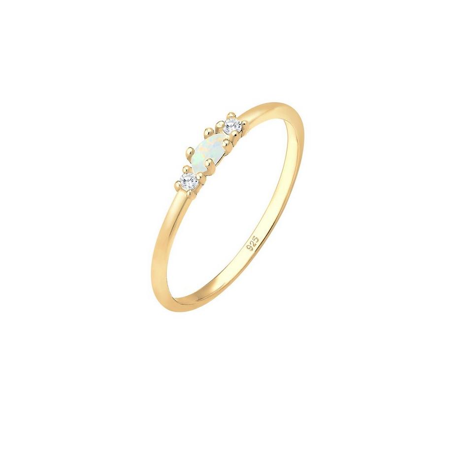 Ring Filigran Opal Zirkonia