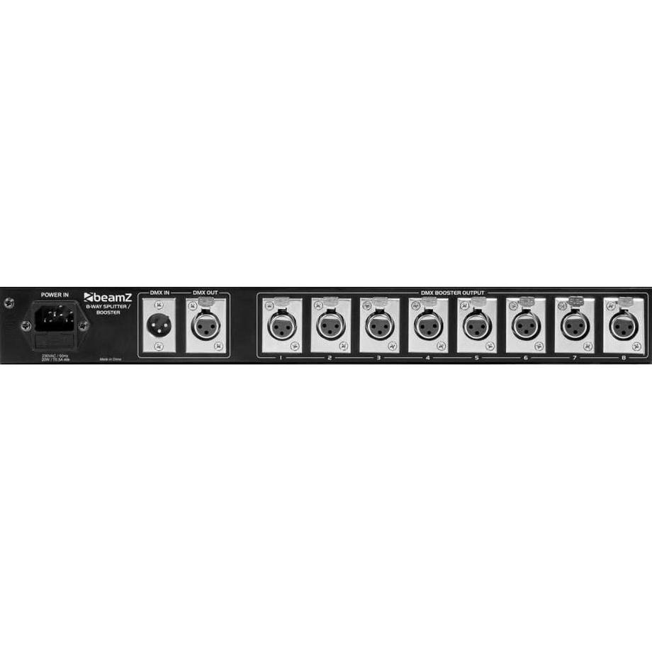 BEAMZ  BeamZ 154.023 splitter audio Nero 