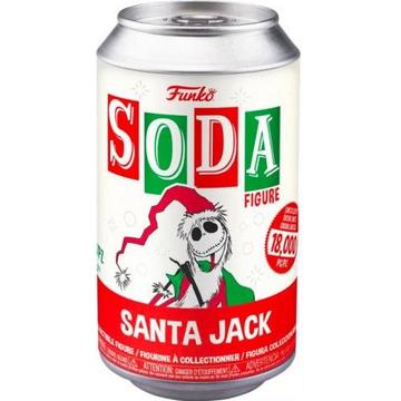 Funko Vinyl Soda Santa Jack w/CHASE (BLKLT) EXC
