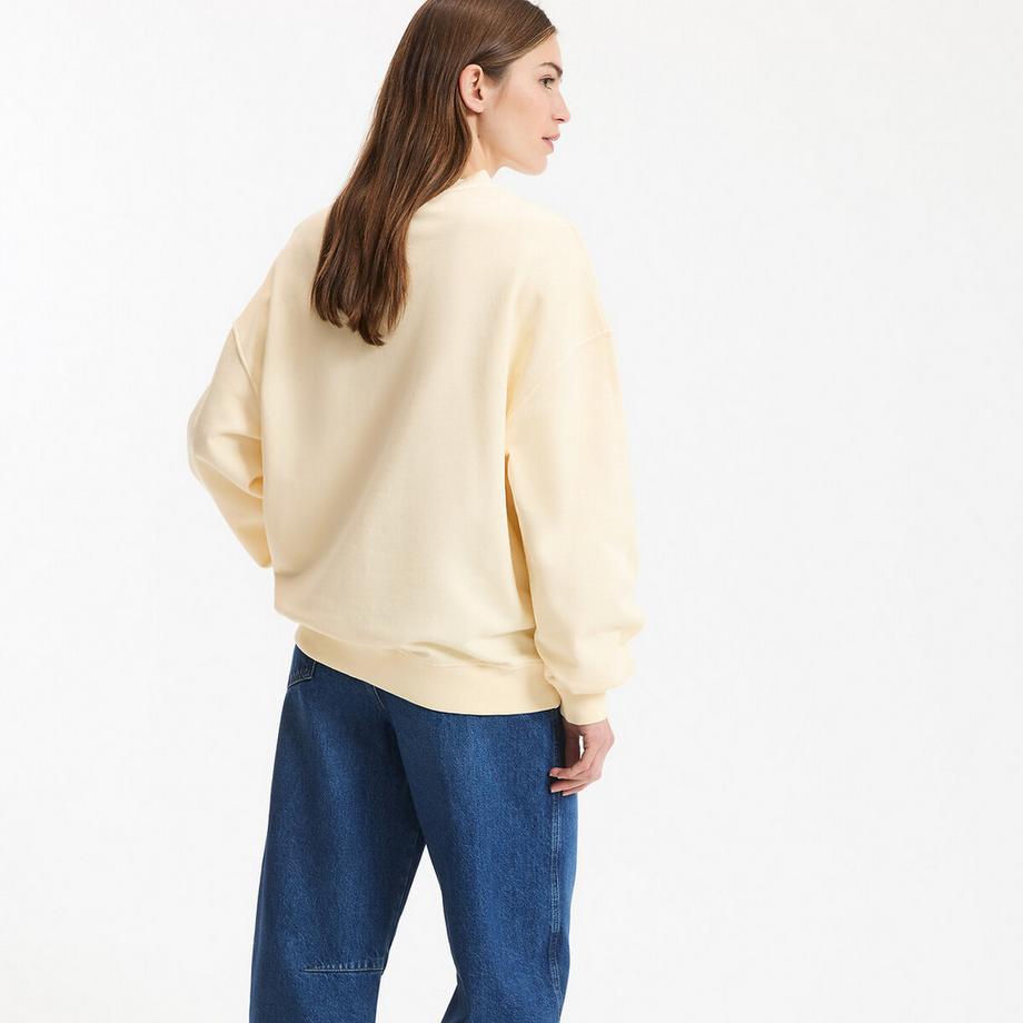 La Redoute Collections Sweatshirt mit Aufschrift  