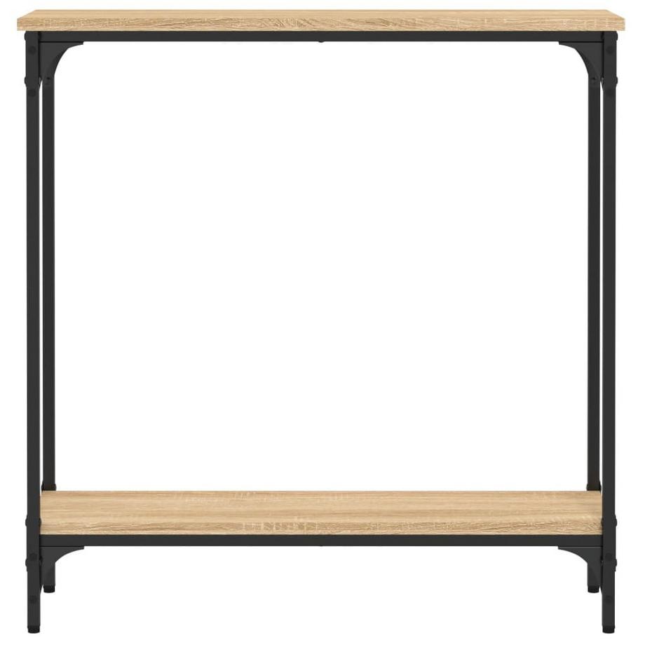 VidaXL Table console bois d'ingénierie  