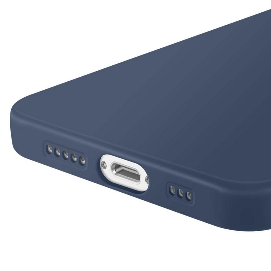 MW  Coque MagSafe iPhone 16e Souple MW Bleu 