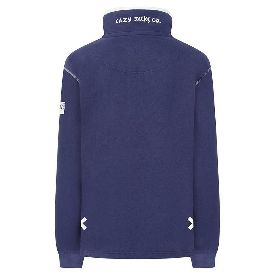 Lazy Jacks Sweatshirt  , mit kurzem Reißverschluss  