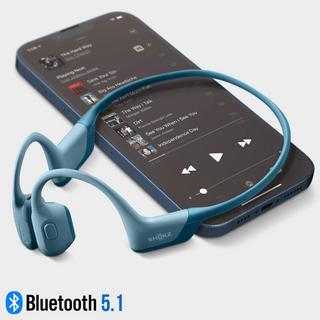 Shokz  SHOKZ OpenRun Pro Casque Sans fil Minerve Appels/Musique Bluetooth Bleu 