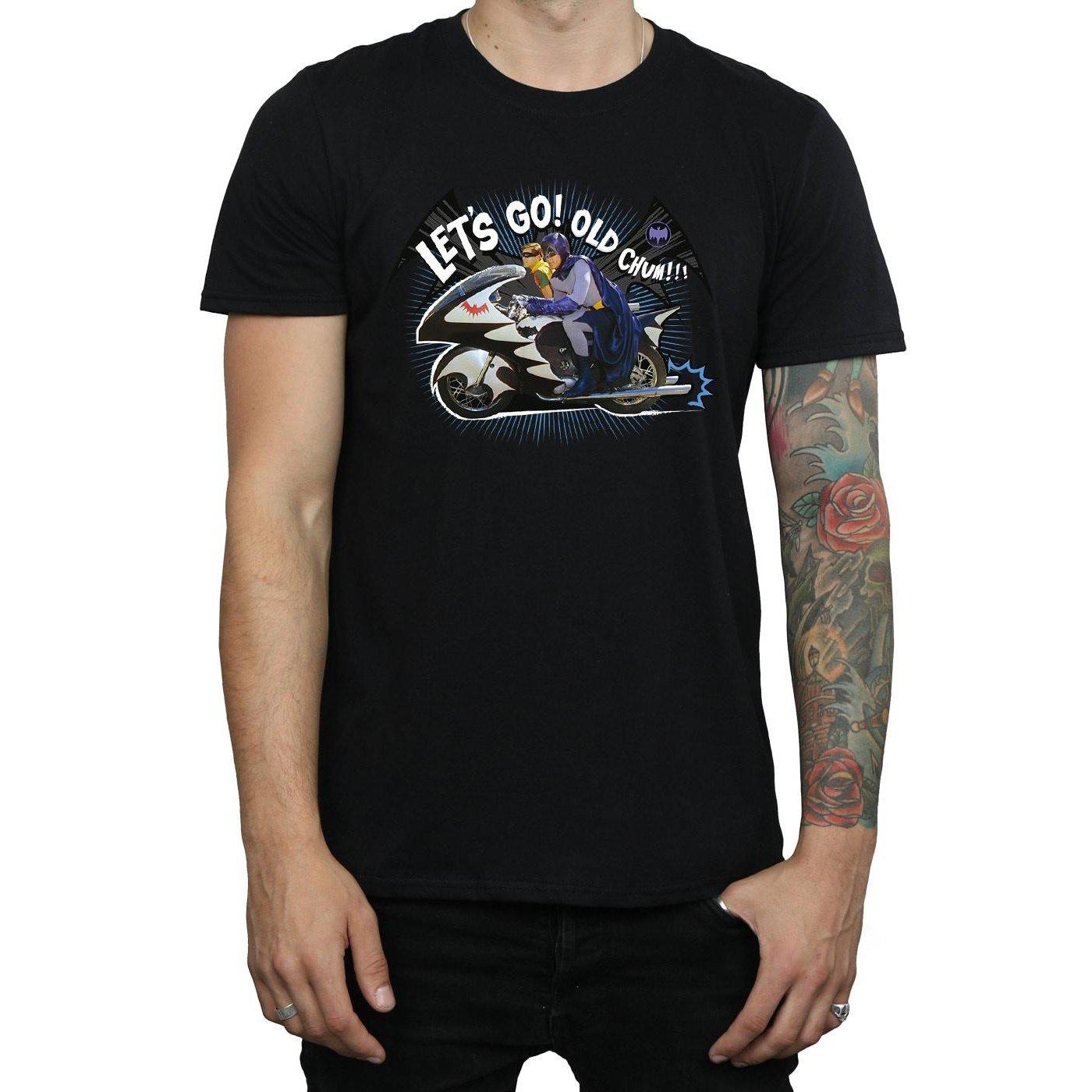 DC COMICS  Tshirt BAT BIKE 