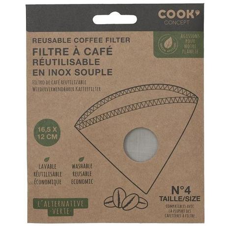 Northio  Filtro da caffè riutilizzabile - Acciaio inossidabile 